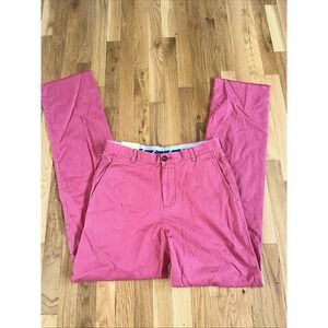 NWT Southern Tide Chanel Markers Intercoastal Mens Pants Pink Salmon 32 L(uncut)